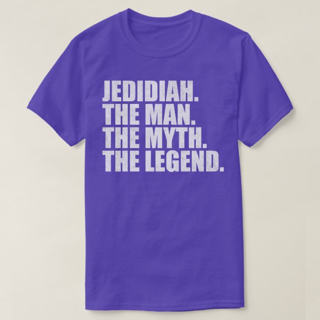 Jedidiah Jedidiah Namn Jedidiah given namn T Shirt (Design framsida)