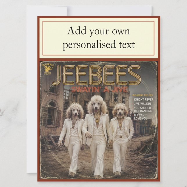 Jeebees Album: en Parodi (Framsida)