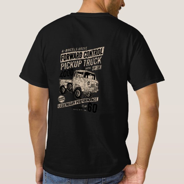 Jeep Forward Control FC-150 T-Shirt (Baksida)