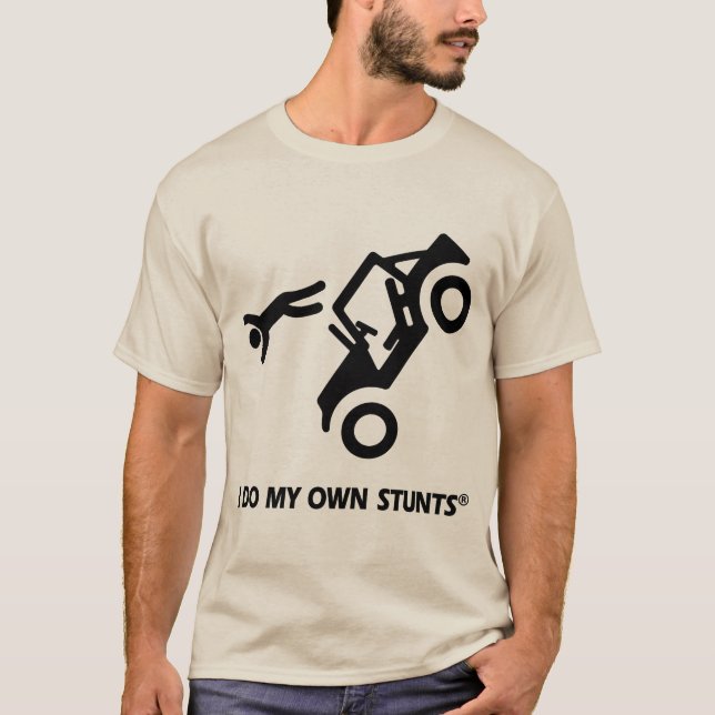 Jeep min egna jippon tee shirt (Framsida)