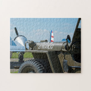 Jeep och flygplan pussel
