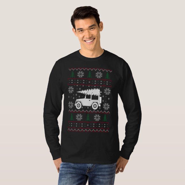 JEEP--UGLYJUL SWAETER T-SHIRT (Hel framsida)