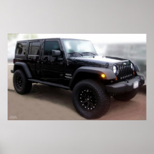 JEEPAFFISCH POSTER