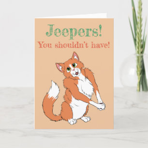 Jeepers! Fluffy Cat Tack Kort