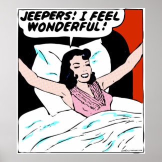 Jeepers! (större storlekar) poster