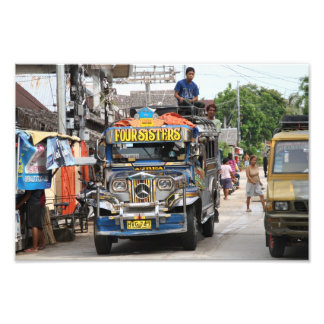 Jeepney Fototryck