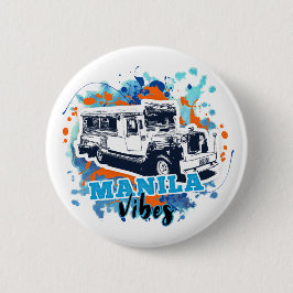 Jeepney Manila Vibes Blue Orange Knapp