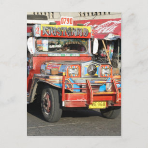 Jeepney Vykort