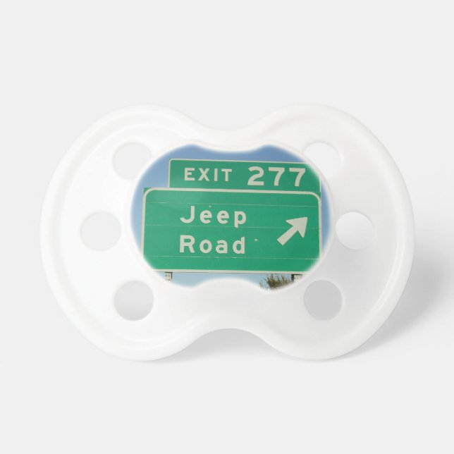 Jeepvägmärkenappar Napp (Framsidan)