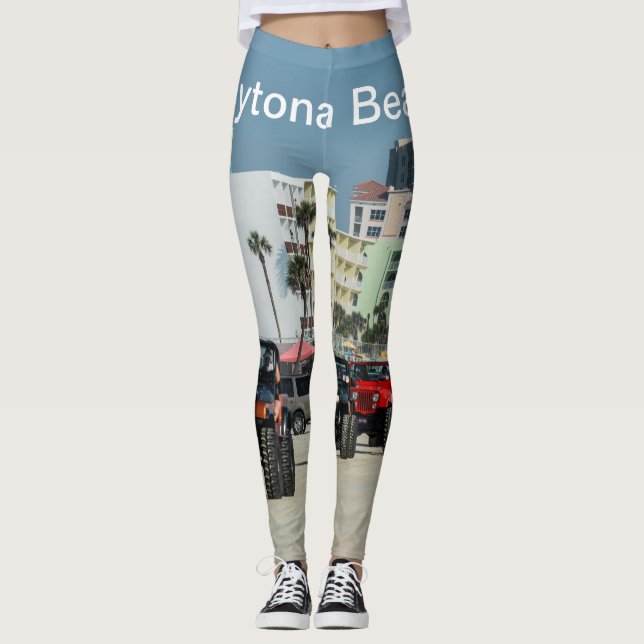 Jeepvecka Daytona Beach Leggings (Framsida)