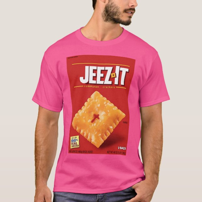 Jeez-It Communion Bread T Shirt (Framsida)