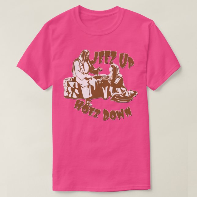 Jeez Up T Shirt (Design framsida)
