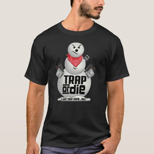 jeezy snögubbe - arg snögubbe - fuuny snögubbe T-S T Shirt (Framsida)