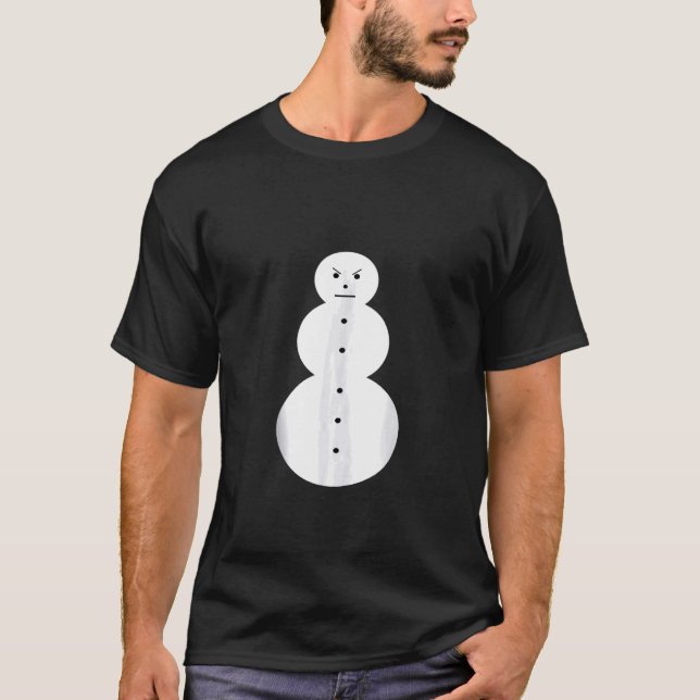 jeezy snögubbe-skjorta - Tanktopet Snögubbe i Arg T Shirt (Framsida)
