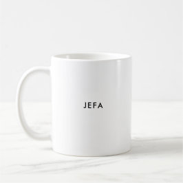 Jefa | Female Chef | Anpassningsbar Spanska kaffe  Kaffemugg