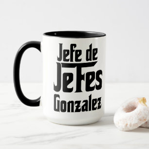 Jefe de Jefes Godfather Coffee Mugg