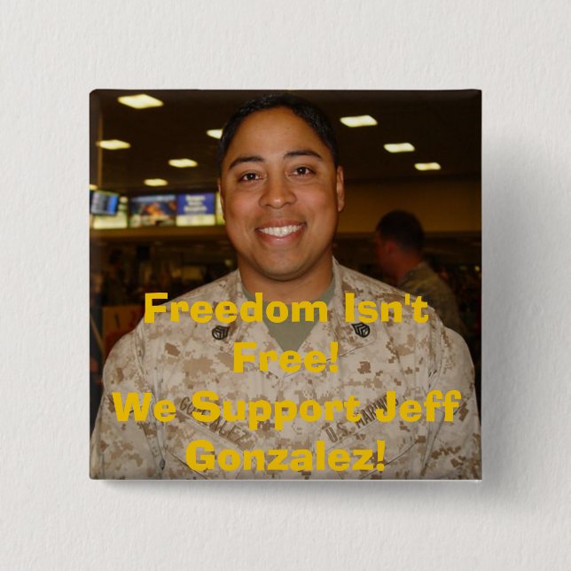 jeff2 frihet är inte fri! Vi stöttar Jeff Gonza… Knapp (Framsida)