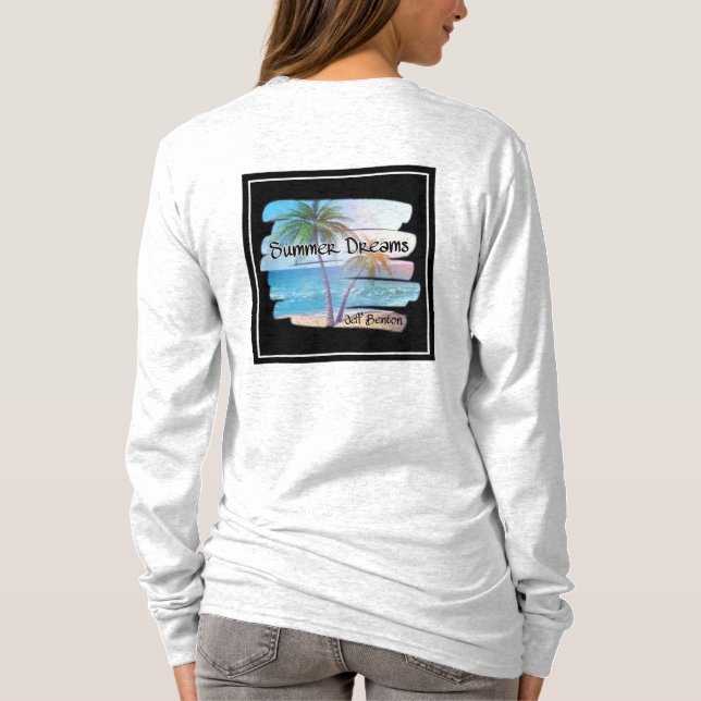 Jeff Benton fan T-Shirt Sommar Drömmar (Baksida)