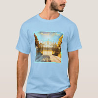 Jeff Benton Himmelsk Pising Fläkt T-Shirt