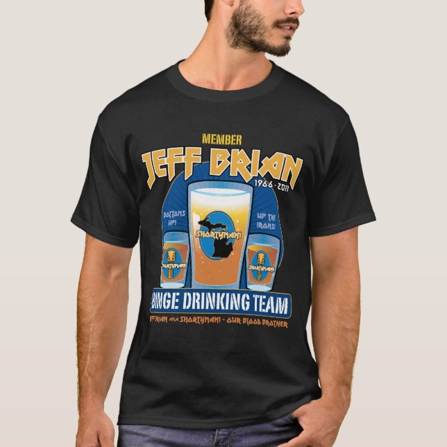 Jeff Brian Drickande Lag Tröja (Framsida)