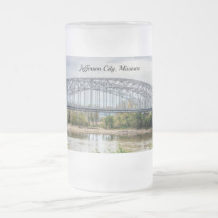 Jeff City Bridge Frosted Mugg