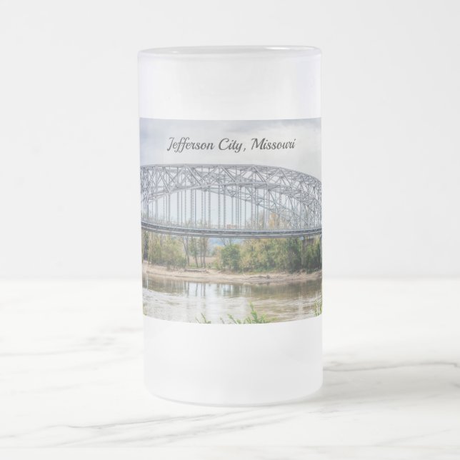 Jeff City Bridge Frosted Mugg (Center)