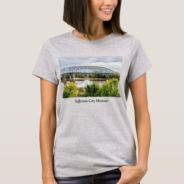 Jeff City Bridge T-Shirt (Framsida)