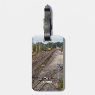 Jeff City Railroad Tracks Bagagebricka