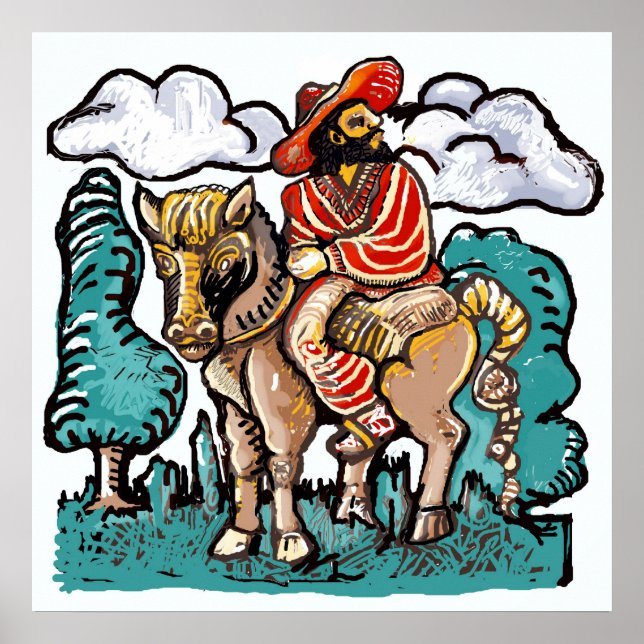 Jeff GAUCHO-tum Poster (Framsidan)