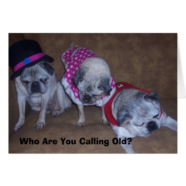 Jeff, Gina, morfar, som du kallar... Hälsningskort (Framsidan Horizontal)