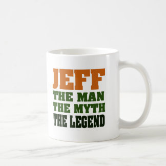 Jeff - manen, mythen, legenden! kaffemugg