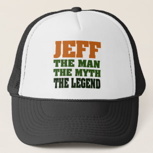 Jeff - manen, mythen, legenden! truckerkeps