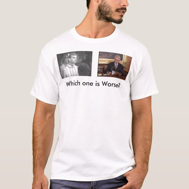 jeff MAYOR_JOE_RILEY, vilket är värre? T Shirt (Framsida)