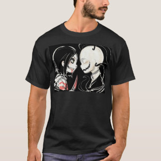 Jeff mördareCreepypasta den spensliga manen Tee Shirt
