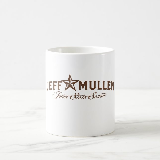 Jeff Mullen Iowa delstatssenatmugg Kaffemugg (Center)