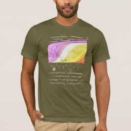 JEFF-peptid, AUC-tema, anpassad text, mörk T Shirt