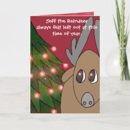 Jeff Reindeer-kortet Helgkort