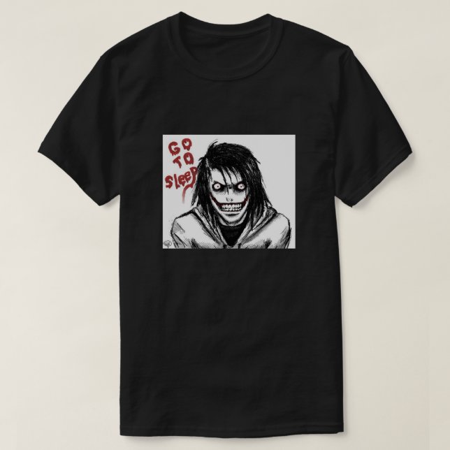 Jeff the killer Shirt Tröja (Design framsida)