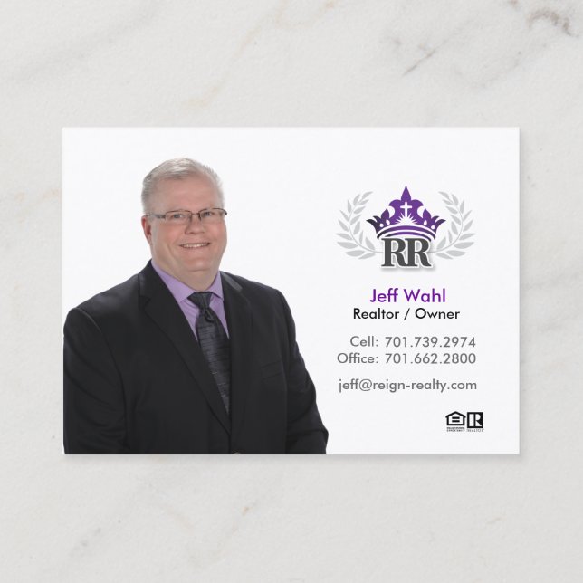 Jeff Wahl Visitkort (Baksida)