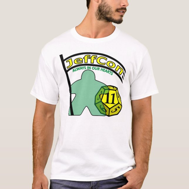 JeffCon11 t-tröja T Shirt (Framsida)