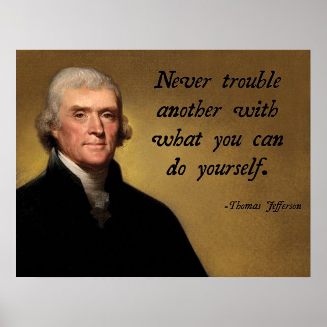 Jefferson Advice Poster (Framsidan)