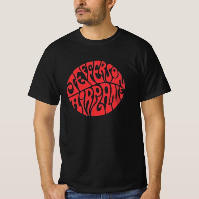 Jefferson Airplane band, Jefferson Airplane merch, T Shirt (Framsida)