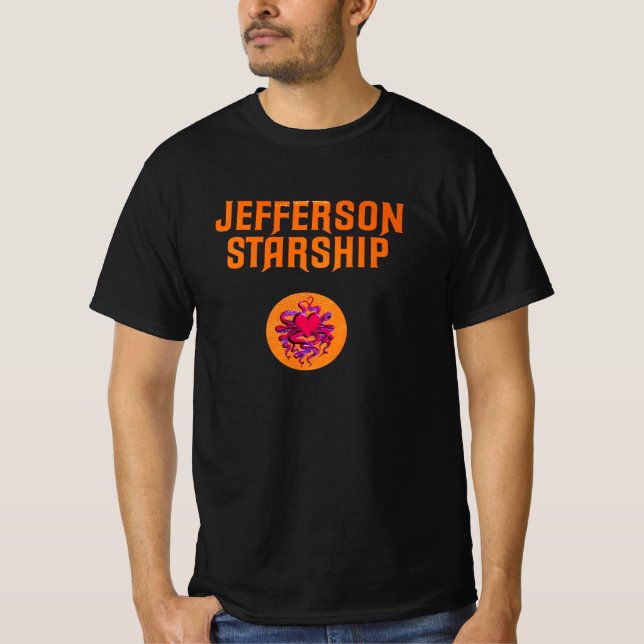Jefferson Airplane band, Jefferson Airplane merch, T Shirt (Framsida)