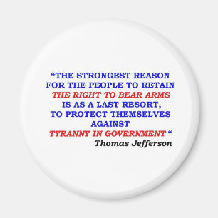 jefferson citat magnet