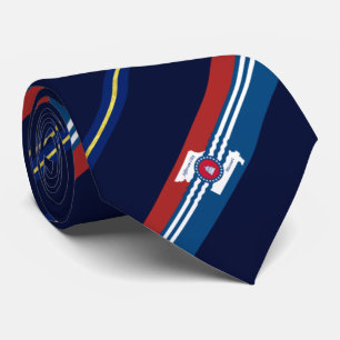 Jefferson City (Missouri) City flagga Neck Tie Slips