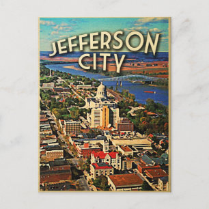 Jefferson City Missouri Vykort