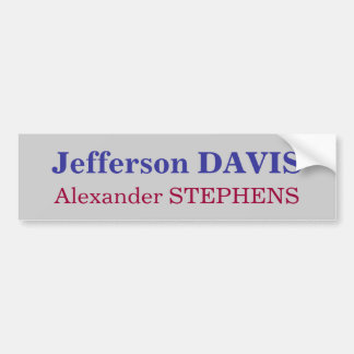 Jefferson DAVIS, Alexander STEPHENS Bildekal