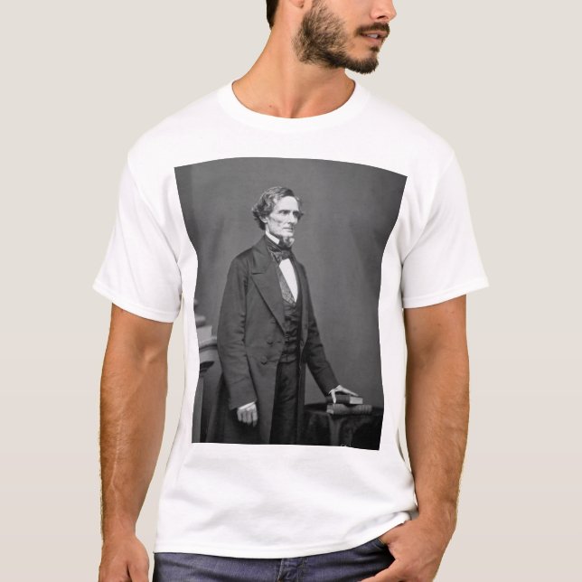 Jefferson Davis, den _War presidenten avbildar Tröja (Framsida)