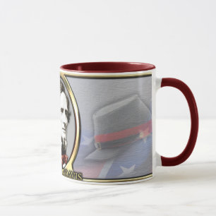 Jefferson Davis inbördeskrig Mugg