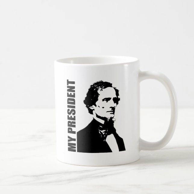 Jefferson Davis - min president Kaffemugg (Höger)